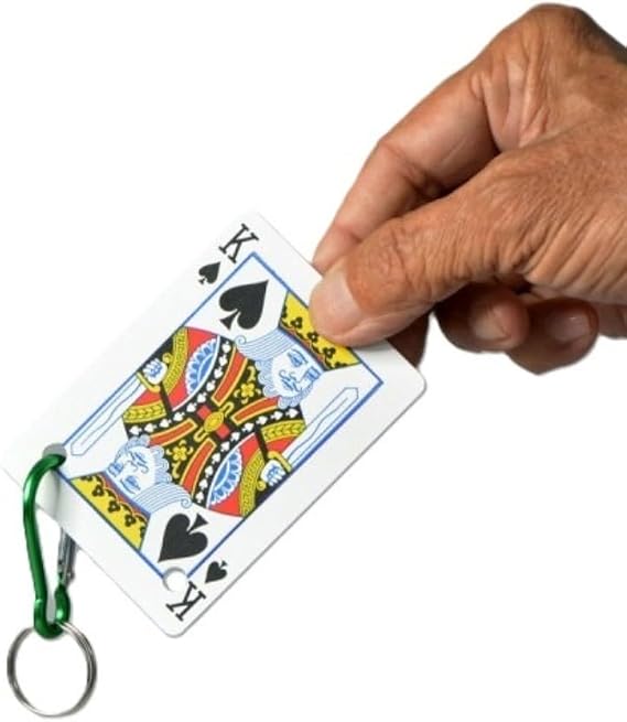MilesMagic Magician's Jump Card Gimmick | Impossible Hole Visual Mind Illusion | Stage Magic | Street Magic | Invisible Pocket Size Close Up Magic Trick