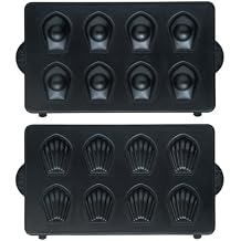 Vitantonio MADELEINE PLATE Cast Iron Griddles 2 Set PVWH-10-MD