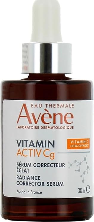 Avene Vitamin Activ Cg Brightening Serum, Vitamin C + Niacinamide, 1 fl oz