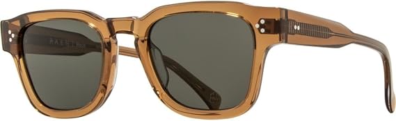 RAEN Rece Men's Square Sunglasses, Clove/Shadow, 51mm & Cleaning Wipe Bundle