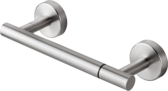 Gorlary Toilet Paper Holder Wall Mount, Brush Nickel 304 Stainless Steel