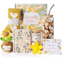 EXTALOW Birthday Gifts for Women, 10 PCS Gift Baskets for Women,Mothers Day Gifts,Self Care Package Happy Birthday Gift BoxFor Teen Girls, Women,Sisters,Daughters,Friends Sweet 16th 18th 21st Bday