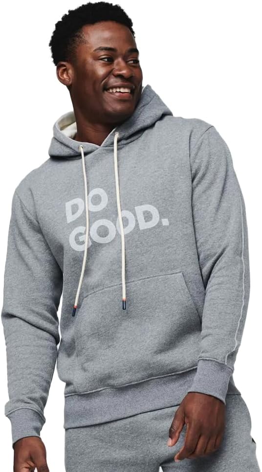 Cotopaxi Do Good Pullover Hoodie - Men's Heather Grey 2X-Large