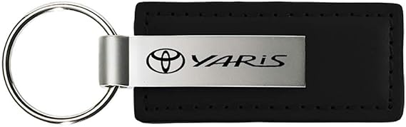 TOYOTA Yaris Keychain & Keyring - Premium Leather