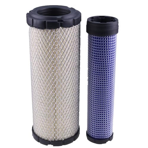 Inner & Outer Air Filter Set 785261 785279 Compatible for Hustler Zero Turn Mowers Super Z, X-One, FasTrak SD Commercial Engine