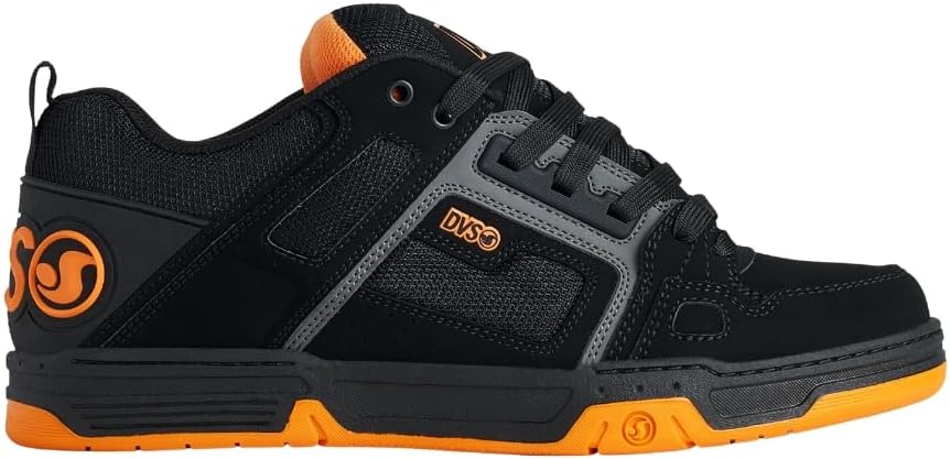 DVS Men's Comanche Boot (Black Reflective Charcoal, US Footwear Size System, Adult, Men, Numeric, Medium, 9.5)