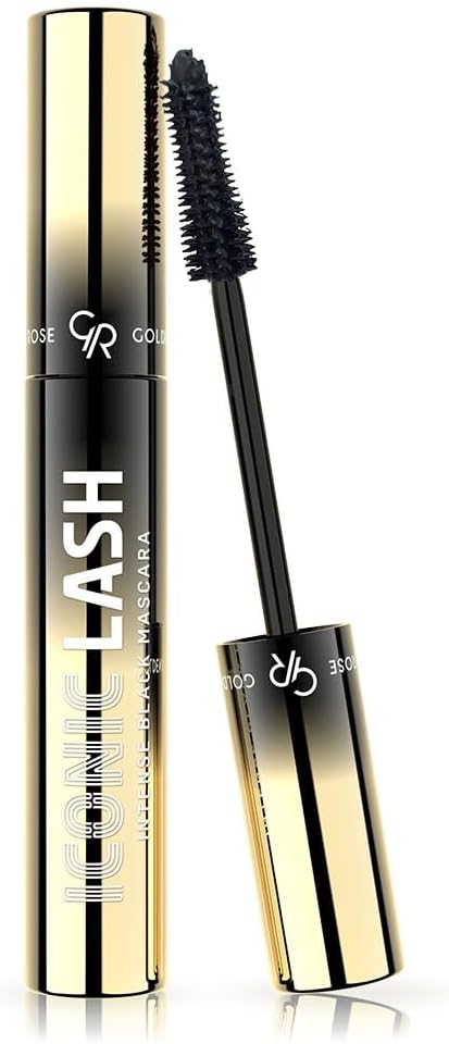 Golden Rose Iconic Lash Intense Black Mascara - Biotin ve Moringa Yağlı Hacim Veren Maskara