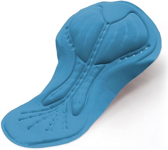 Gel Pad Cushion Bike Shorts Underwear Padded Hip Protector, Blue