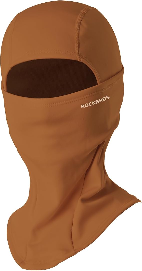 ROCKBROS Ski Mask Balaclava Cold Weather Scarf Thermal Winter Neck | Windproof ,Warmer Hood,for Cycling Hiking,Black,for Men