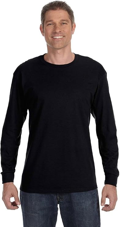 Jerzees Men's Dri-Power Long Sleeve T-Shirt Multipack