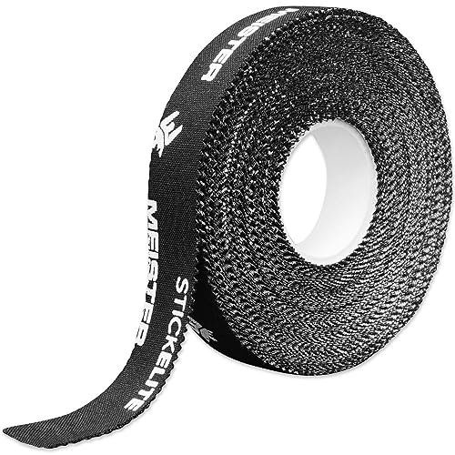Meister StickElite Professional Porous Athletic Tape for Fingers & Toes - 15yd x 12 - Black - 2 Rolls