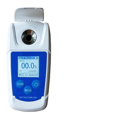 Digital Brix Refractometer Brix Tester Meter Fruit Juice Beverage Drinks Sugar Content Measuring Instrument Suger Meter(Range 0-32)