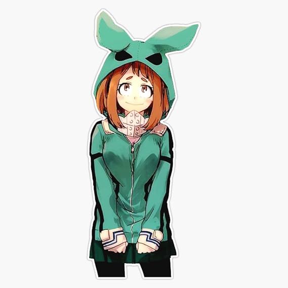 Tsuyu Asui Sticker Bumper Sticker Vinyl Decal 5"
