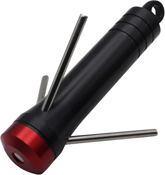 TEC Accessories RETREEV - Mini Grappling Hook Retrieval Tool - Tactical Keychain Grapple Hook - Replaceable Hooks - Magnetic Cap - Outdoor Activity - Underwater Salvage - Tree Limb Removal - Camping
