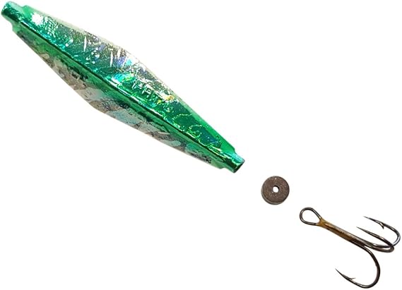 Buzz Bomb Green Holographic 2"
