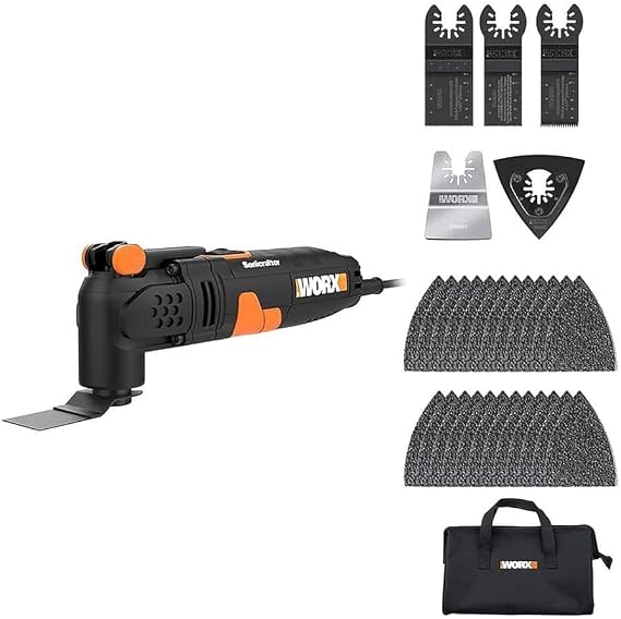 Worx Sonicrafter 3 amps Corded Oscillating Multi-Tool