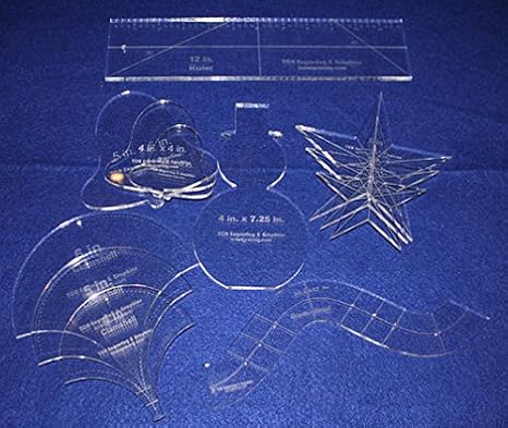TCR Crafts Holiday Gift Set - 1/4 Inch Thick - 12 Piece Set
