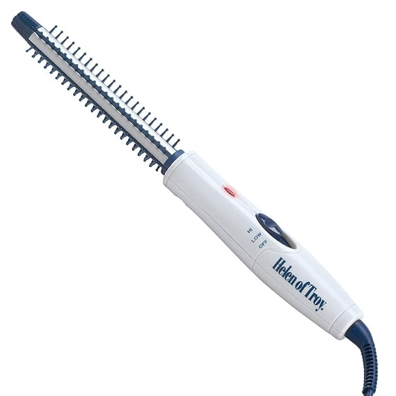 Collections Etc Helen of Troy 1512 Brush Iron, White, 1/2 Inch Barrel