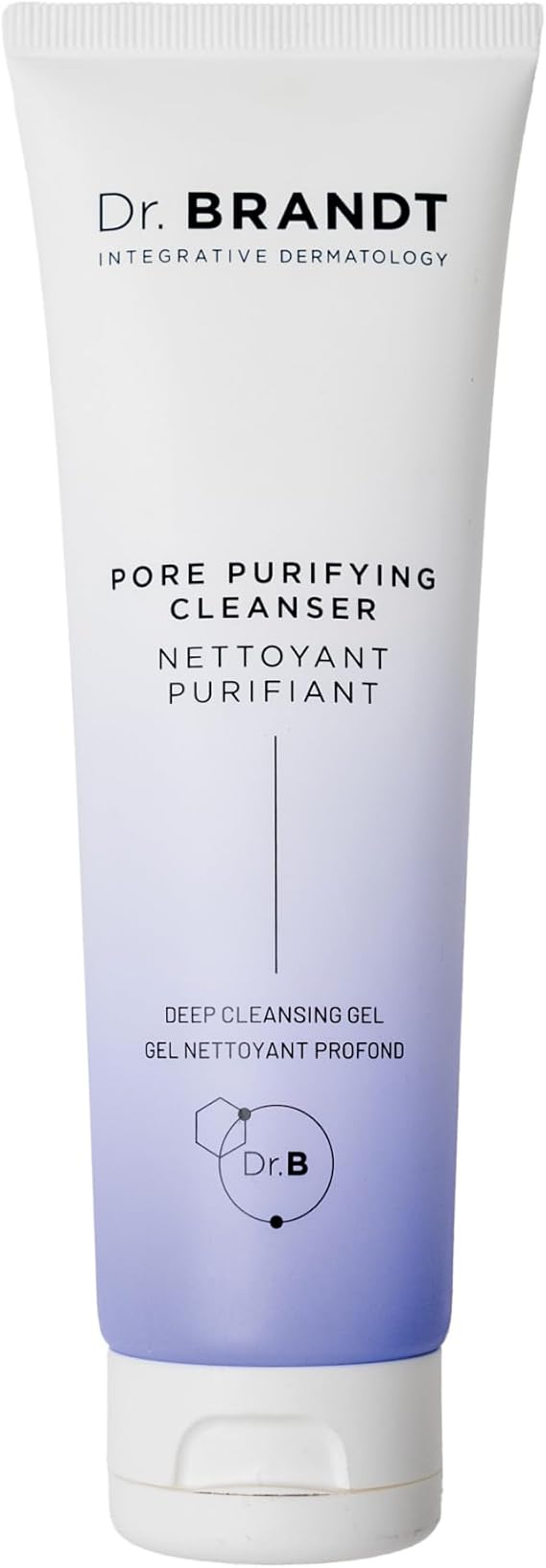 Dr. Brandt Pores No More, Pore Purifying Cleanser - Non-Drying Gel - Helps to Minimize the Appearance of Pores & Dissolves Impurities - 125 mL