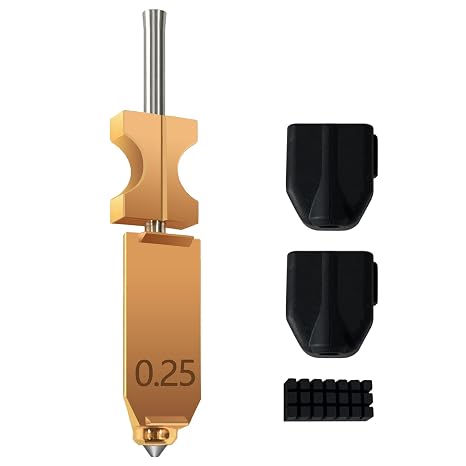 for AD5X Upgraded 0.25MM Nozzle Assembled Extruder Hotend Printhead Kit