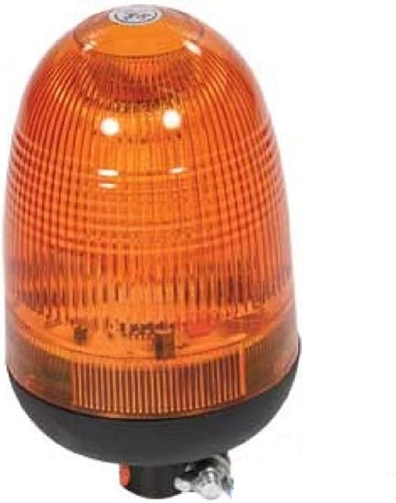 BLA9810 Universal LED Rotating Beacon Light - Pipe Mounted, Allows One Beacon to be used on Multiple Machines