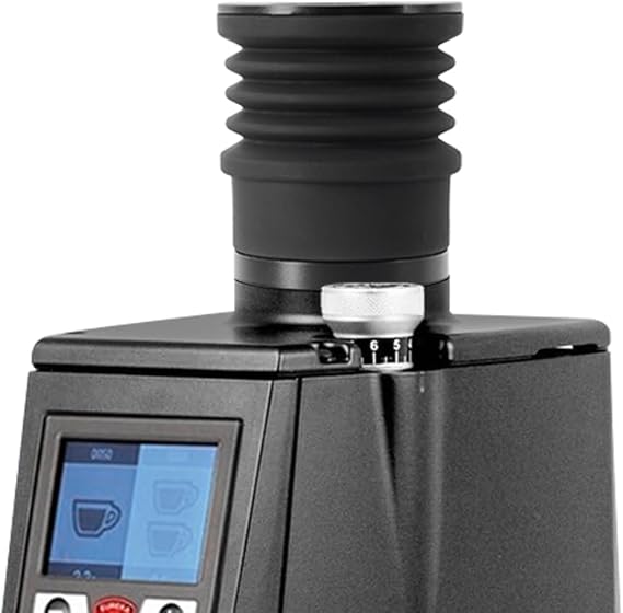 Single Dose Hopper Compatible with Eureka Atom Shardor Espresso Grinder Aluminum Single Dose Coffee Grinder Hopper and Lid with Silicone Bellow Air Blower