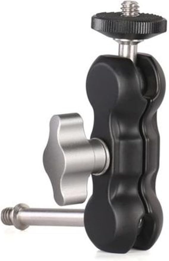 Leofoto AM-2 Magic Arm, Multi-Purpose Tripod Accessory, Mount 1/4" Ideal, for Smartphone, etc.