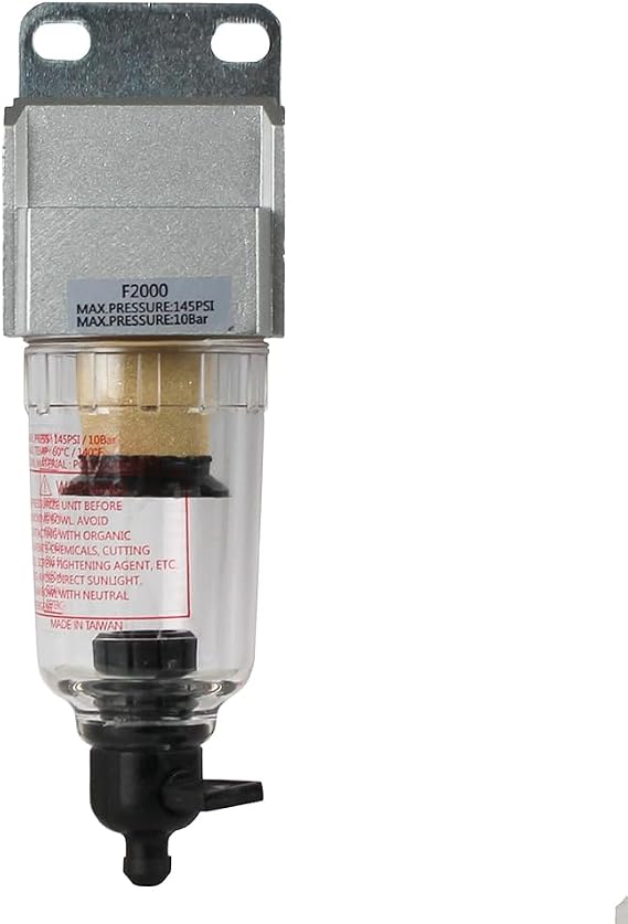 1/4" Mini Particulate filter for compressed air systems air compressor F202N