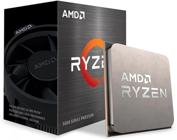 AMD Ryzen 5 3400G Processor (Integrated Radeon™ RX Vega 11 Graphics. 4 cores / 8 threads. 65W TDP. AM4 socket. 6 MB L2+L3 cache. Boost clock up to 4.2 GHz. Wraith Stealth cooler included)