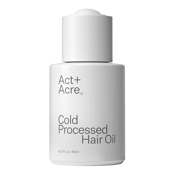 Act+ Acre, 5% Argan Repair Hair Oil, Prevents Damage & Frizz