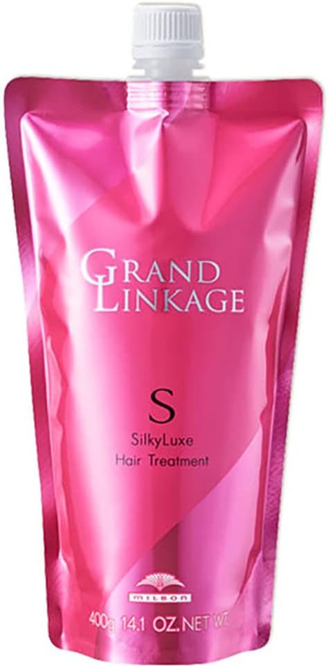 Milbon Grand Linkage Silky Luxe Treatment, 14.1 oz 400 g, Refill