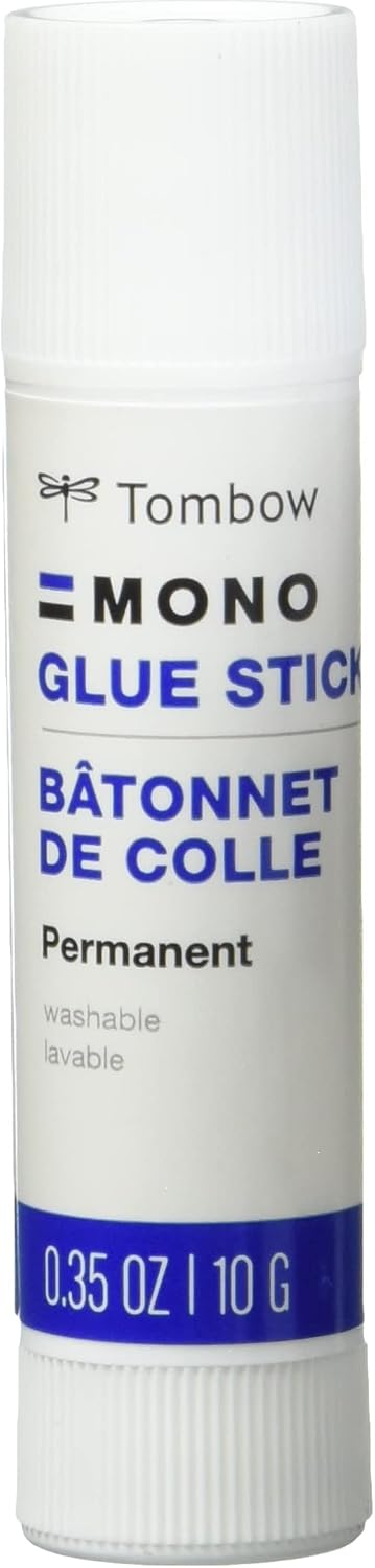 Tombow Mono Glue Stick, White 3 Pack