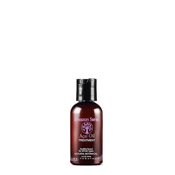 Amazon Series Acai Oil Treatment 59 ml - For scalp and hair - Color protection, promotes shine, restores moisture and eliminates friss - For All Hair Types