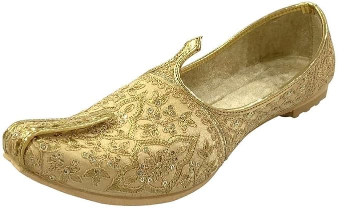 Punjabi Jutti for Men Wedding Sherwani Shoes Embroidery Handmade Ethnic Traditional Mojari Stylish Juti