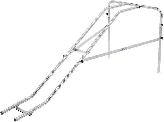 EZ-Bowler Bowling Helper Ramp for Kids, Wheelchair Users, Silver Spring | Lane assister, ball ramp, accommodates elderly, youth