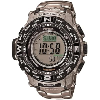 Casio PRW3500 Series | Pro Trek | 100M WR | Compass | AltBaro-Thermo | Tough Solar Power | Atomic Timekeeping | 1-100 SEC Stopwatch | Countdown Timer | World Time