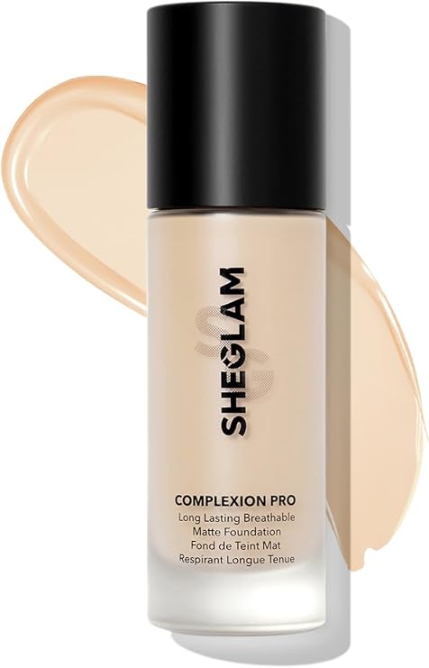 SHEGLAM Complexion Pro Long Lasting Breathable Matte Foundation - Porcelain