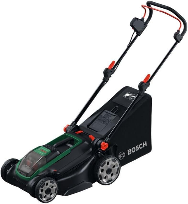 Bosch Rotak 18V2-43 (2x 4.0Ah, Çift Akü) Çim Biçme Makinesi [Enerji Sınıfı A]