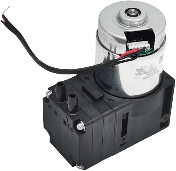 Brushless Motor Vacuum Air Pump, DC 12V -80KPa Micro Diaphragm Negative Pressure Suction Pumps