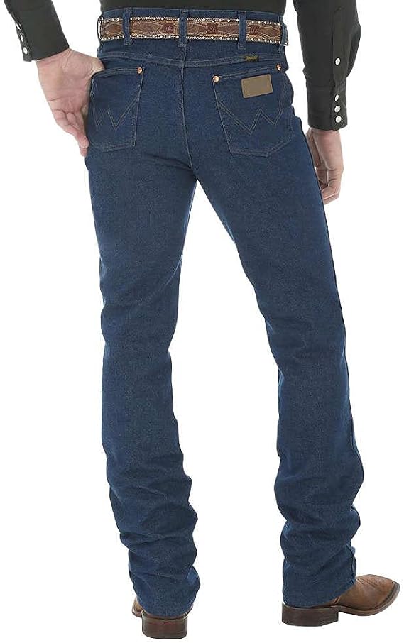 Wrangler Men's Cowboy Cut Silver Edition Slim Fit Boot Cut Jean