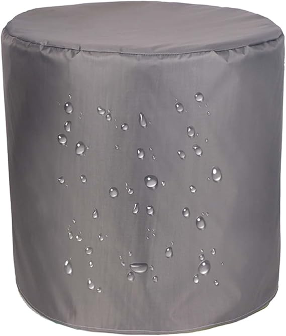 Patio Furniture Covers Waterproof Round 31X32in, Heavy Duty Garden Furniture Covers, Outdoor Cover Round Table, All Weather Resistant Protective Covers, Anti-Fading Cover