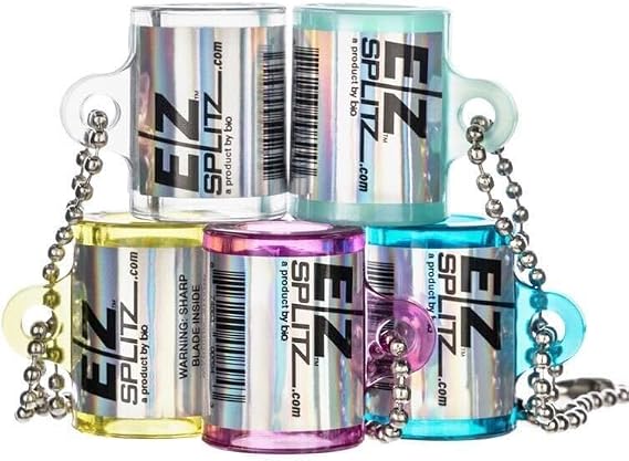 EZ Splitz Cigarillo Splitters - Small, Portable with Keychain, Makes a Precise Clean Cut - Summer Fest Edition