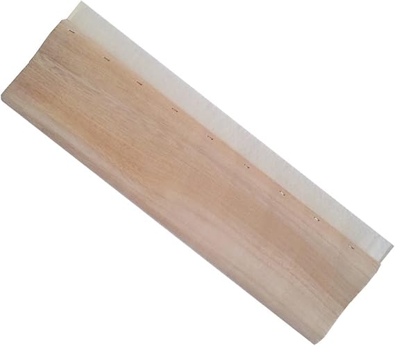 Silk Screen Printing Scraper Rubber Squeegee Wood Water for Ink Silk Screen Printing Manually 65 Durometer 18inch