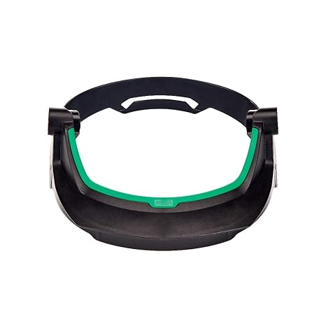MSA 10187162 V-Gard Frame - Universal Cap Frame, Fits Cap-Style Hard Hats, Black, Rubber and Polyethylene, Compatible with Replaceable Debris Control, Durable & Reusable Safety Accessory