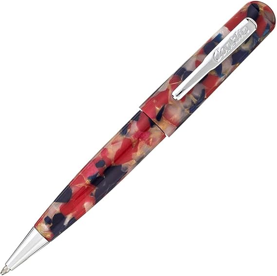 Conklin All American Ballpoint Pen in Old Glory Patriotic Red, White & Blue Design Ideal Gift for Professionals & Pen Collectors