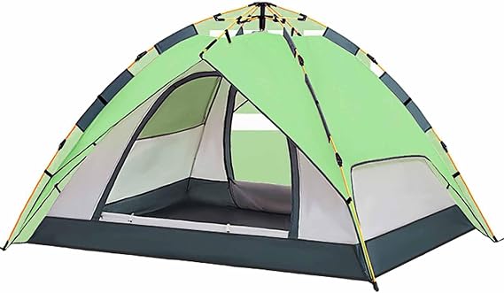 Pop up Tent, Tent Portable Camping Tent with Ropes and pegs, Easy to Set up, Beach Tent for Camping, Picnic, BBQ, Party(Green)