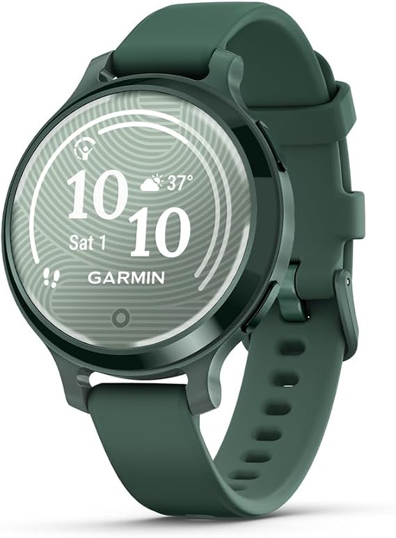 Garmin Lily 2 Active, Small & Stylish GPS Smartwatch, 38mm, Jasper Green