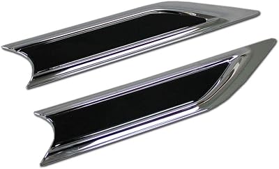 Beautost Fit For Honda 2017 2018 2019 2020 2021 2022 CR-V CRV Front Side Fender Sticker Vents Air Outlet Cover Trim