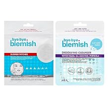 Bye Bye Blemish Blemish Patches and Dissolving Cleanser Witch Hazel Oil-Control Formula