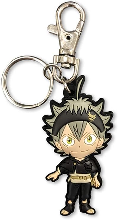 Black Clover Asta PVC Keychain